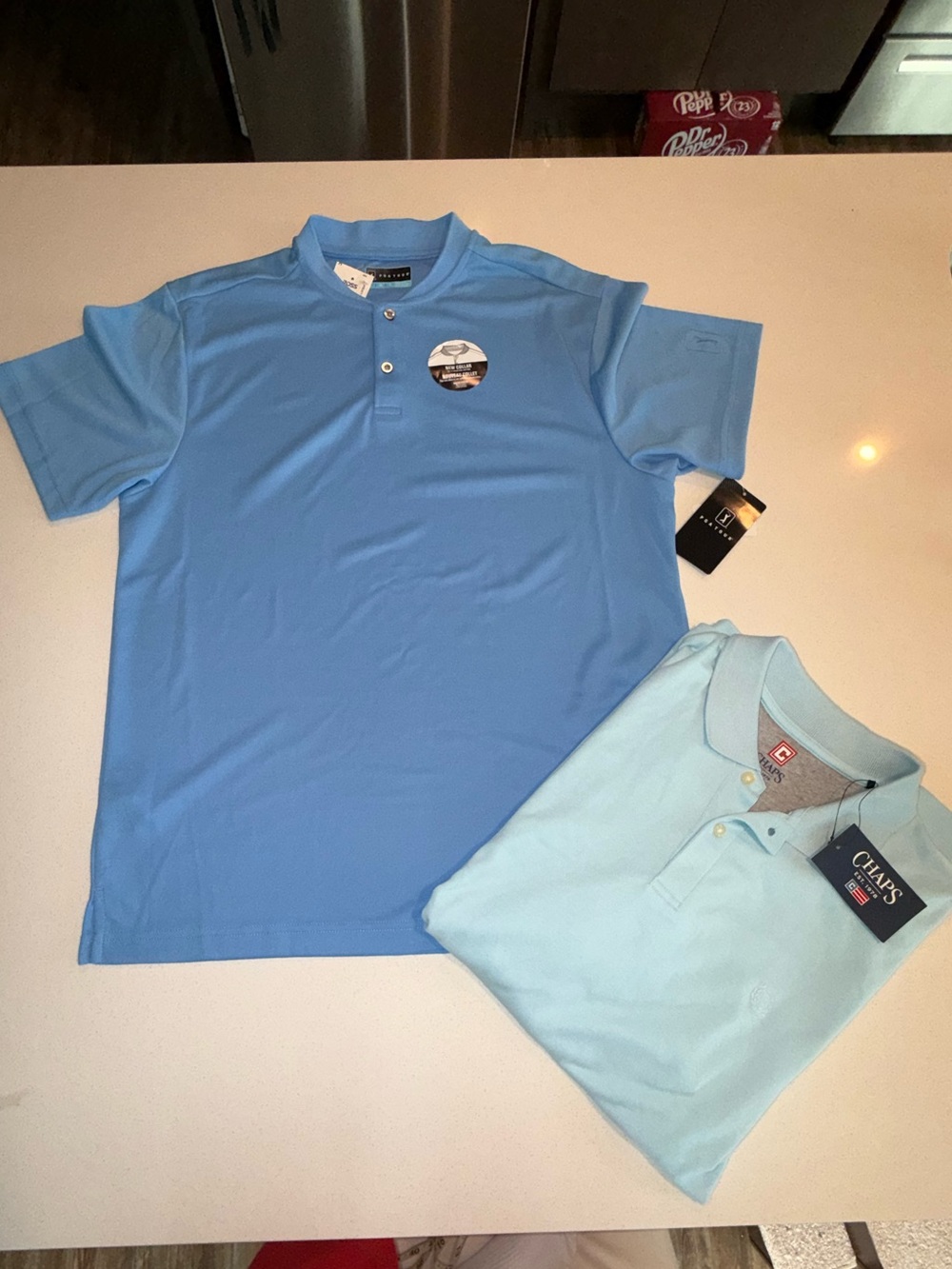NWT 2 Blue Polo Shirt Bundle